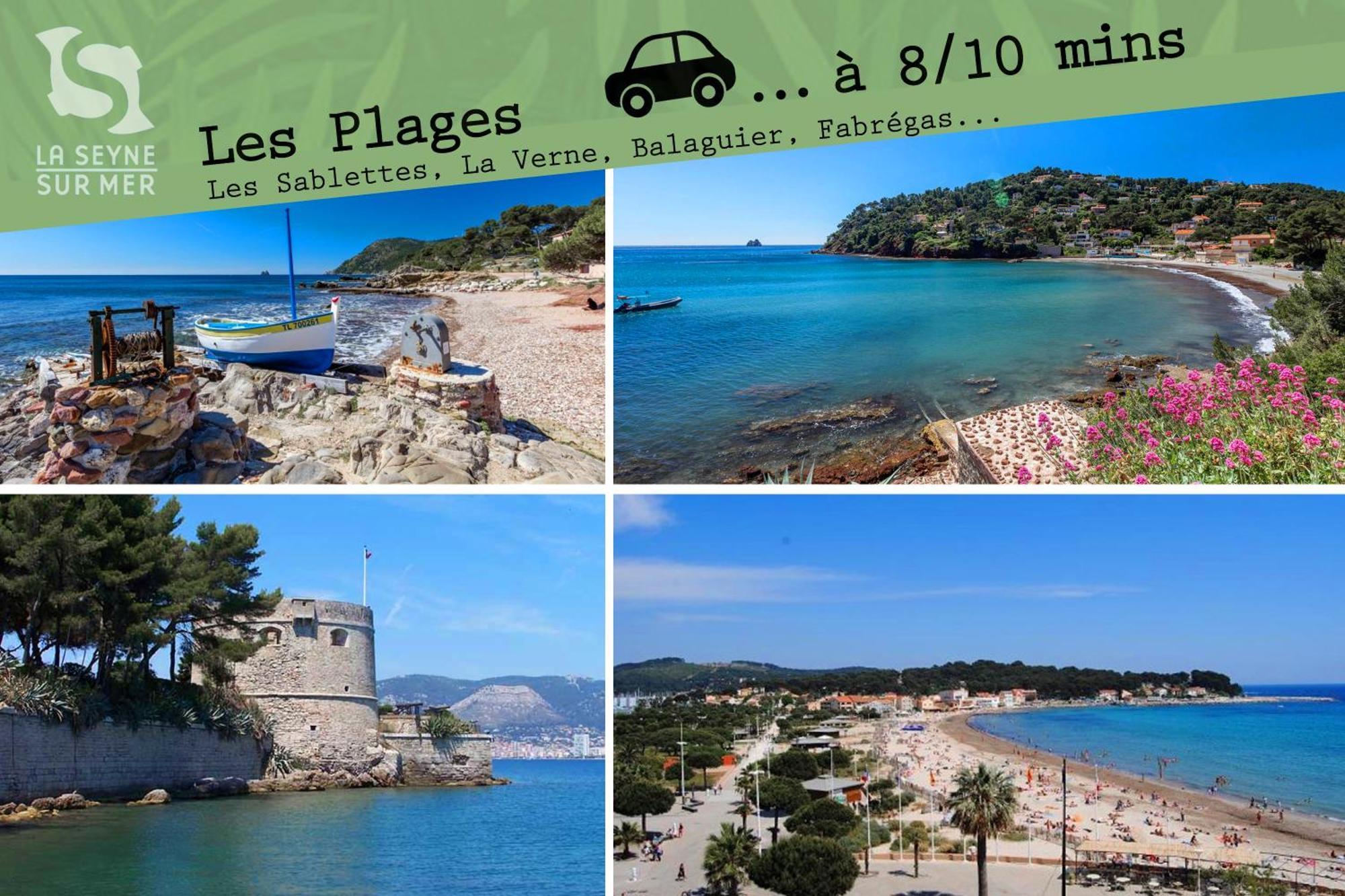 La Cahute H24,Cosy,Port,Plage,Wifi,Netflix La Seyne-sur-Mer Luaran gambar